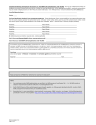 Form FDACS-04002 Notice of Intent to Implement Best Management Practices - Florida, Page 2