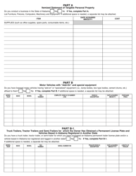 Form ADV-40 Tangible Personal Property Return - Alabama, Page 2