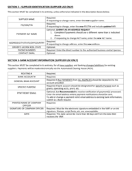Supplier (Vendor) Management Form - Georgia (United States), Page 2