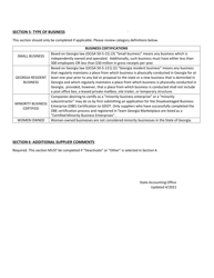 Supplier (Vendor) Management Form - Georgia (United States), Page 4