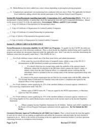 Add-A-site Checklist - Administrative Sponsors (Adding Traditional Child/Adult Facilities) - Georgia (United States), Page 3