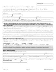 Form BDE2730A Regulated Substances Pre-construction Plan (Rspcp) Addendum - Illinois, Page 2