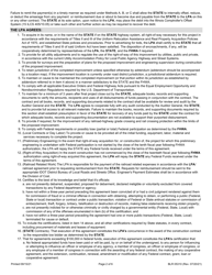 Form BLR05310 Local Public Agency Agreement for Federal Participation - Illinois, Page 2