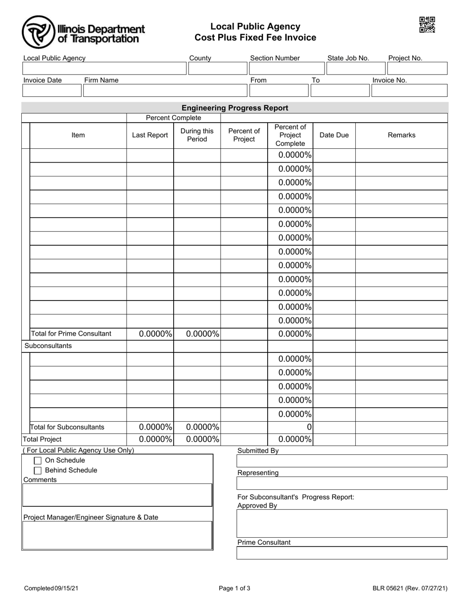 Form Blr05621 Download Fillable Pdf Or Fill Online Local Public Agency ...