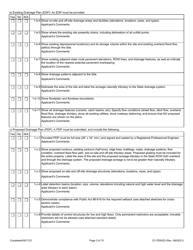 Form D1 PD0023 Drainage Connection Checklist - Illinois, Page 2