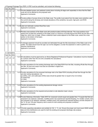 Form D1 PD0023 Drainage Connection Checklist - Illinois, Page 3