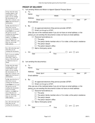 Form MS-N903.2 Notice of Motion to Appoint Special Process Server - Illinois, Page 2