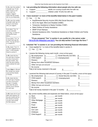 Form ISC-A3907.4 Application for Waiver of Court Fees (Supreme Court) - Illinois, Page 2