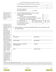 Form ISC-A3907.4 Application for Waiver of Court Fees (Supreme Court) - Illinois, Page 3