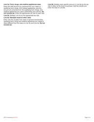 Instructions for Form ST-2-X, 010 Amended Multiple Site Form - Illinois, Page 2