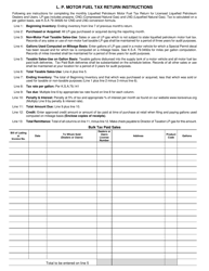 Form MF-202 Liquefied Petroleum Motor Fuel Tax Return - Kansas, Page 2