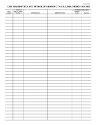 Form MF-7A Petroleum Products Inspection Report - Kansas, Page 2