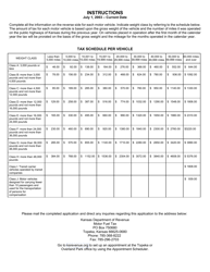 Form MF-10 Application for Special Pre-paid Lp-Gas User Permits and Decals - Kansas, Page 2