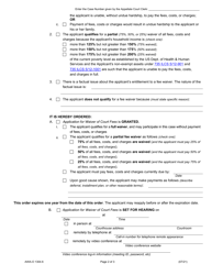 Form AWA-O1304.6 Order for Waiver of Court Fees - Illinois, Page 2