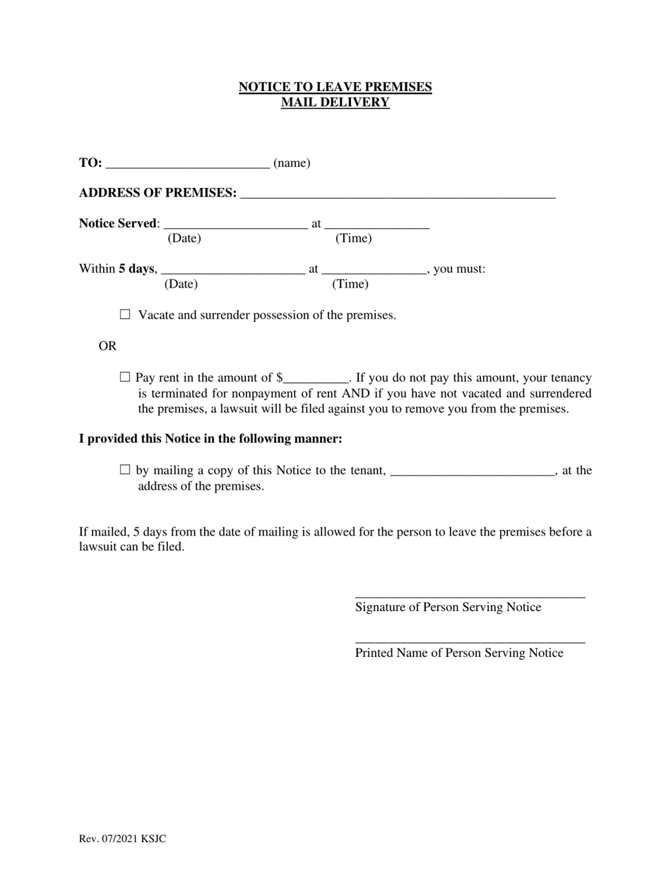 kansas-notice-to-leave-premises-mail-delivery-fill-out-sign-online