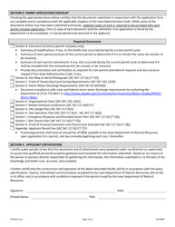 DNR Form 50T (542-8087) Waste Tire Processing Permit Application - Iowa, Page 3