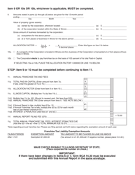 Form BCA14.05 Domestic Corporation Annual Report - Illinois, Page 2