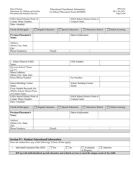 Form PPS5254 Educational Enrollment Information for School Placement Form (Eeispf) - Kansas, Page 3