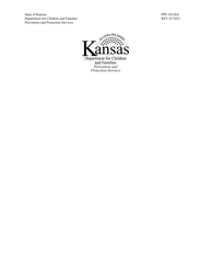 Form PPS10120A Potential Criminal Activity Notification Coversheet - Kansas, Page 2