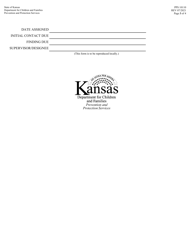 Form PPS10110 Adult Protective Services Screening Report - Kansas, Page 3