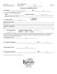 Document preview: Form PPS10250 Corrective Action Plan (CAP) - Kansas
