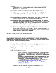 Application to Act as a Pharmacy Services Administrative Organization in the State of Louisiana - Louisiana, Page 2