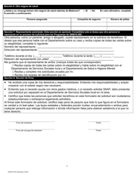 Formulario DHS/FIA9705 Solicitud Por Correo Para Los Programas De Beneficiario Cualificado De Medicare (Qmb) Y Beneficiario De Medicare Con Ingreso Bajo Especificado (Slmb) - Maryland (Spanish), Page 5