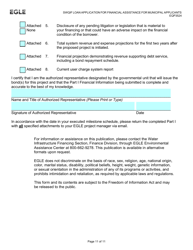 Form EQP3524 Clean Water State Revolving Fund (Cwsrf) &amp; Strategic Water Quality Initiatives Fund (Swqif) Loan Application for Financial Assistance for Municipal Applicants - Michigan, Page 11