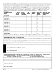 Minnesota Business Assistance Form - Minnesota, Page 4