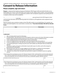 Form DHS-4005-ENG Telephone Equipment Distribution Program Application - Minnesota, Page 5