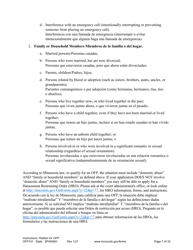 Form OFP101 Instructions - Asking for an Order for Protection (Ofp) - Minnesota (English/Spanish), Page 7
