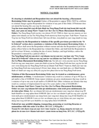 Form HAR802 Ex Parte Order Granting Petition for Harassment Restraining Order - Minnesota (English/Hmong), Page 7