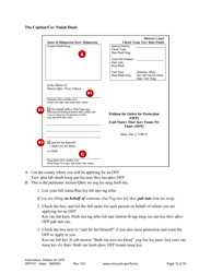 Form OFP101 Instructions - Asking for an Order for Protection (Ofp) - Minnesota (English/Hmong), Page 10