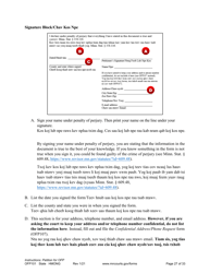 Form OFP101 Instructions - Asking for an Order for Protection (Ofp) - Minnesota (English/Hmong), Page 27