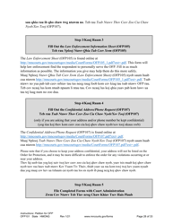 Form OFP101 Instructions - Asking for an Order for Protection (Ofp) - Minnesota (English/Hmong), Page 28