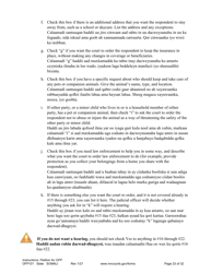 Form OFP101 Instructions - Asking for an Order for Protection (Ofp) - Minnesota (English/Somali), Page 23