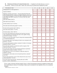 PTRCB Form 1-R Application for Petroleum Release Eligibility - Montana, Page 3