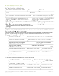 Individual Application Form - Alternative Energy Revolving Loan Program (Aerlp) - Montana, Page 4