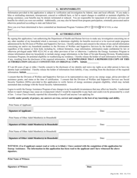 Form 2824-EL Energy Assistance Application - Nevada, Page 7