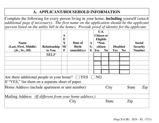 Form 2824-EL LP Energy Assistance Application - Large Print - Nevada, Page 10