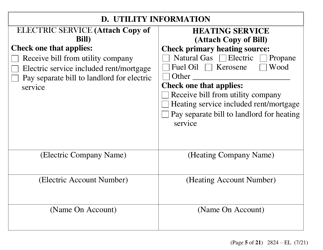 Form 2824-EL LP Energy Assistance Application - Large Print - Nevada, Page 13