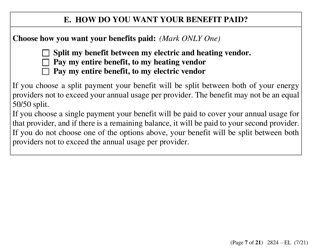 Form 2824-EL LP Energy Assistance Application - Large Print - Nevada, Page 15