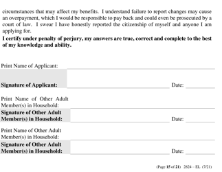 Form 2824-EL LP Energy Assistance Application - Large Print - Nevada, Page 23