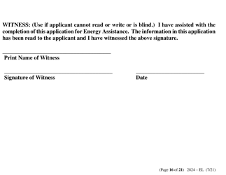 Form 2824-EL LP Energy Assistance Application - Large Print - Nevada, Page 24