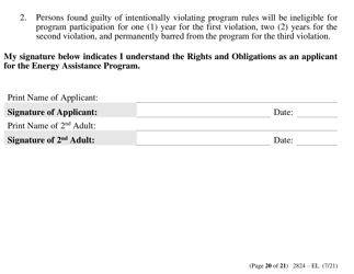Form 2824-EL LP Energy Assistance Application - Large Print - Nevada, Page 28