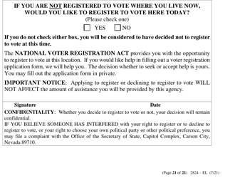 Form 2824-EL LP Energy Assistance Application - Large Print - Nevada, Page 29