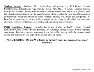 Form 2824-EL LP Energy Assistance Application - Large Print - Nevada, Page 8