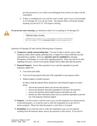 Form OFP101 Instructions - Asking for an Order for Protection (Ofp) - Minnesota, Page 13