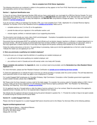 Form R102-R Regulation 102 Waiver Application - Canada, Page 2