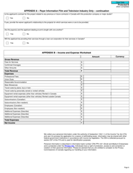 Form R105 Regulation 105 Waiver Application - Canada, Page 6